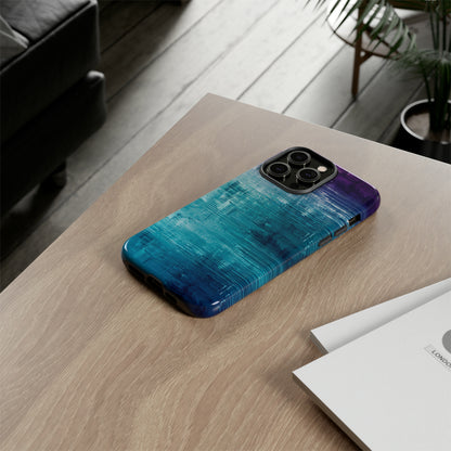 AI Fusion: Metallic Gradient - Protective Phone Case