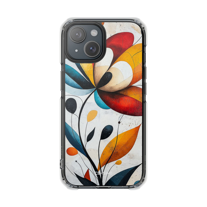 Vibrant Floral Symphony iPhone Case - Impact