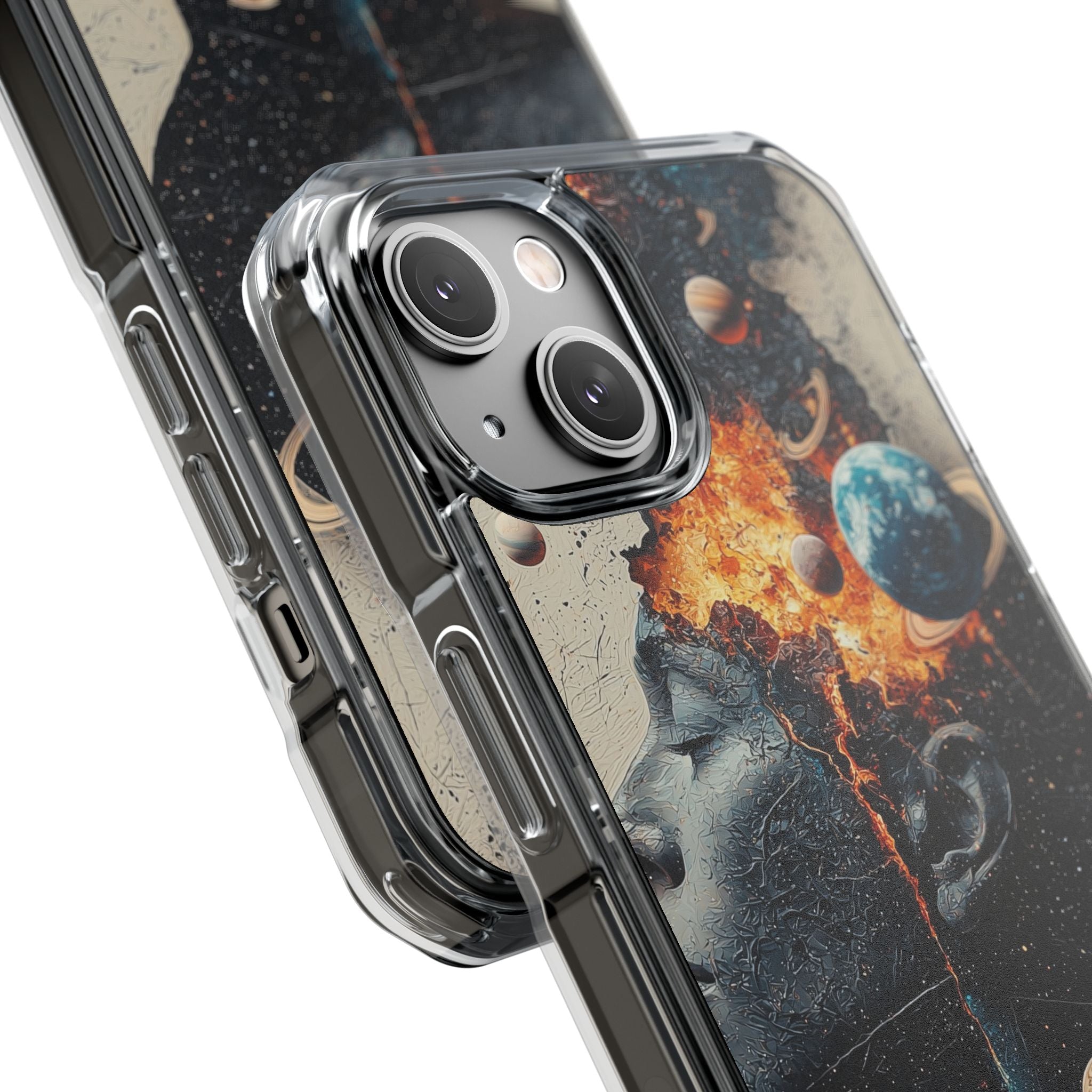 Cosmic Mind Erupts iPhone Case - Impact