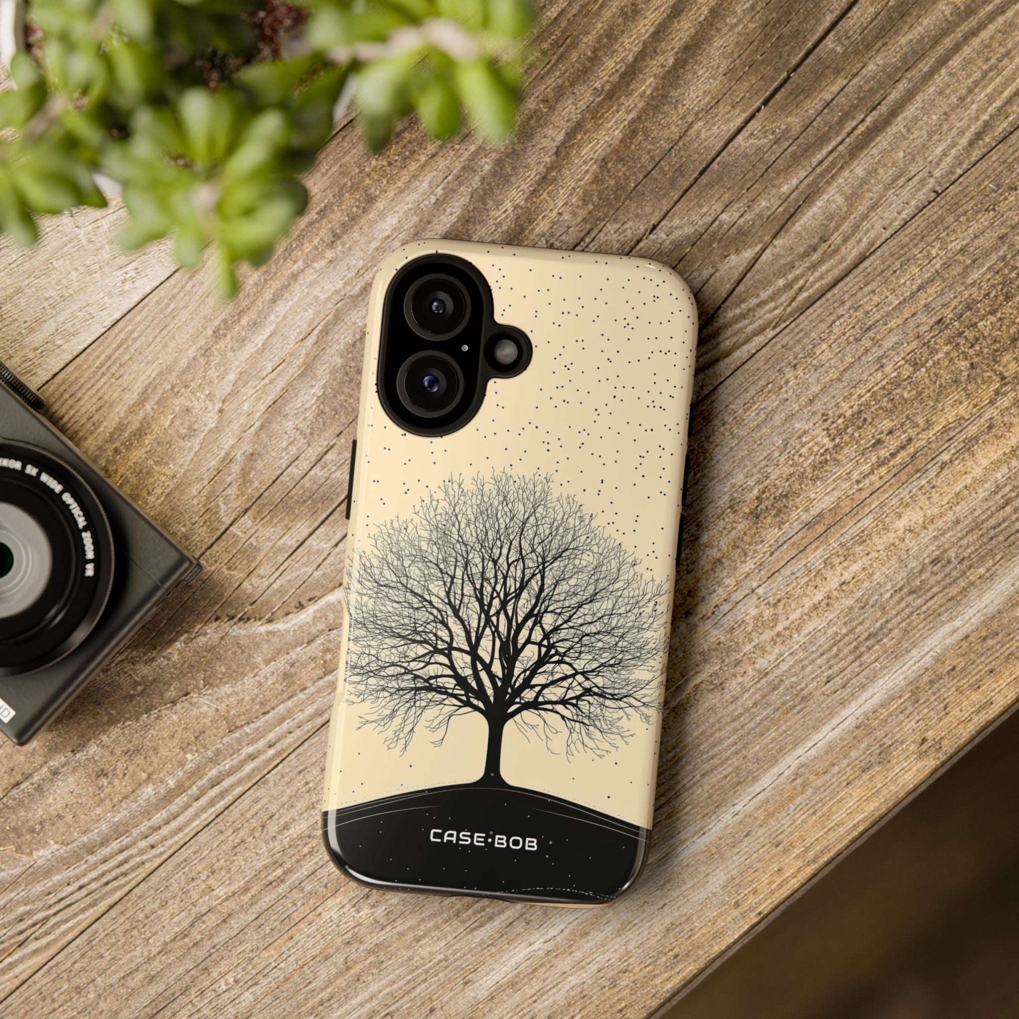 Silent Branches iPhone 16 Plus Case - Tough