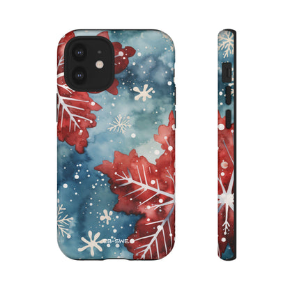 Winter Leaves Dance - iPhone Case