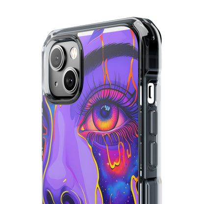 Cosmic Dreamscape Eye iPhone Case - Impact