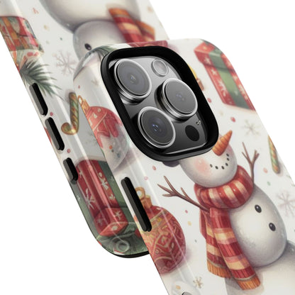 Snowman Welcomes Joy - iPhone Case
