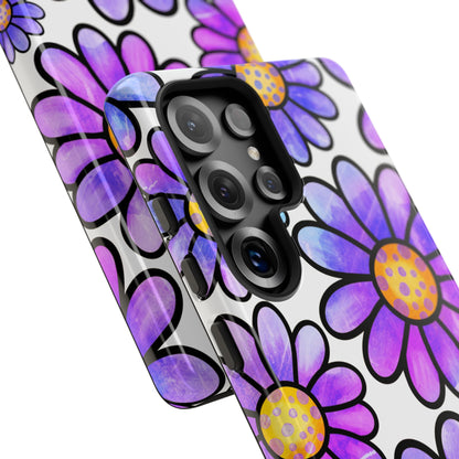 Polka Dot Blooms Samsung S25 Ultra Case - Tough