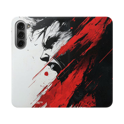 Shouting Profile - Samsung S23+ Case - Wallet