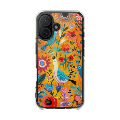 Colorful Birds Bloom iPhone 15 Case - Impact
