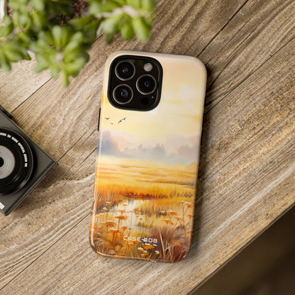 Glowing Sunrise iPhone 16 Pro Max Case - Tough