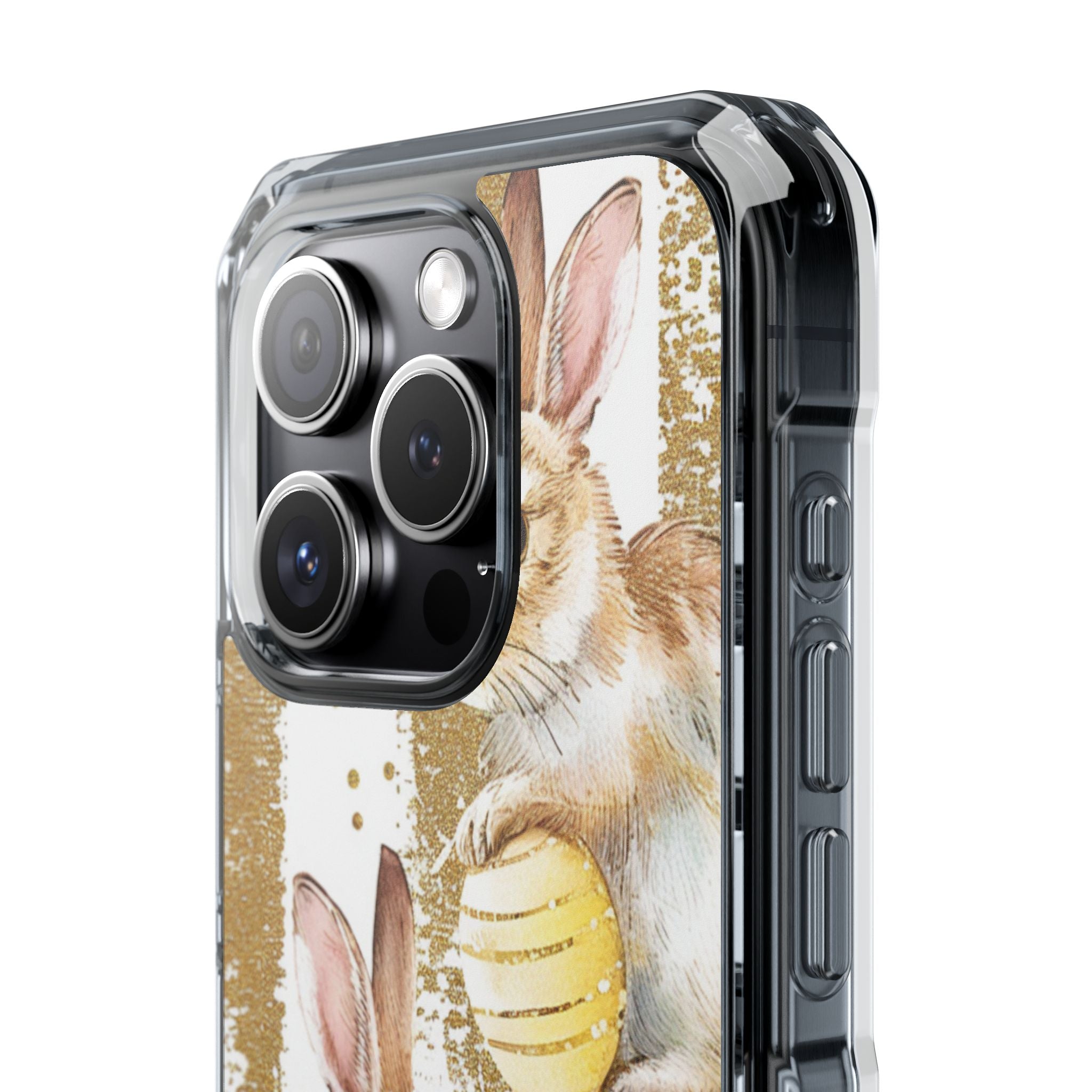 Bunnies Hold Eggs iPhone Case - Impact