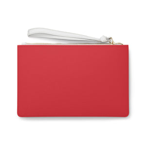 Alizarin Crimson Clutch Bag