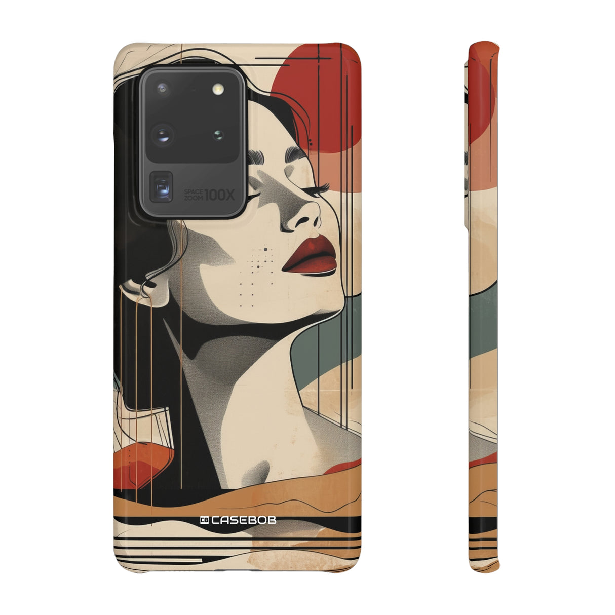 Geometric Serenity | Slim Phone Case for Samsung