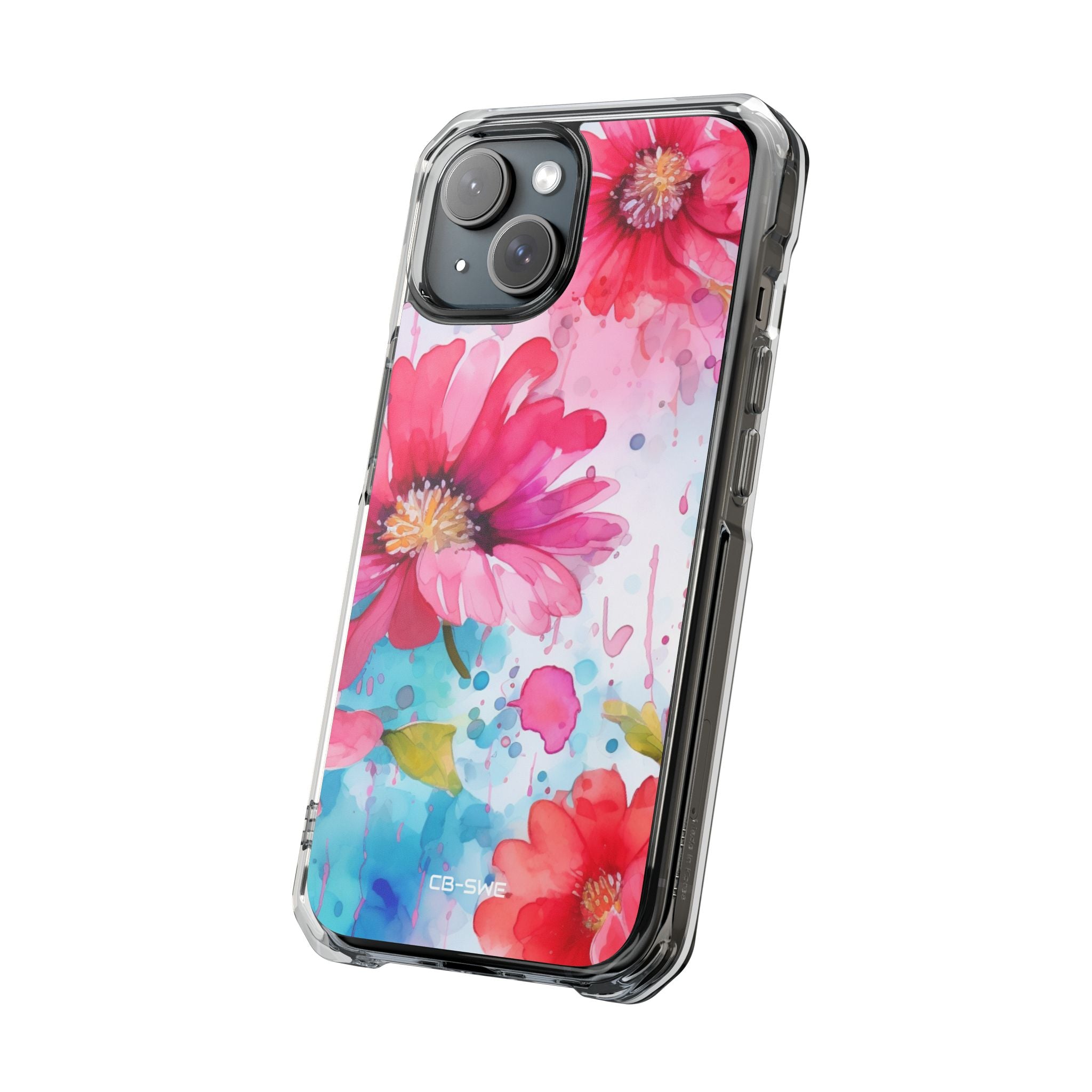 Vibrant Floral Dance iPhone Case - Impact