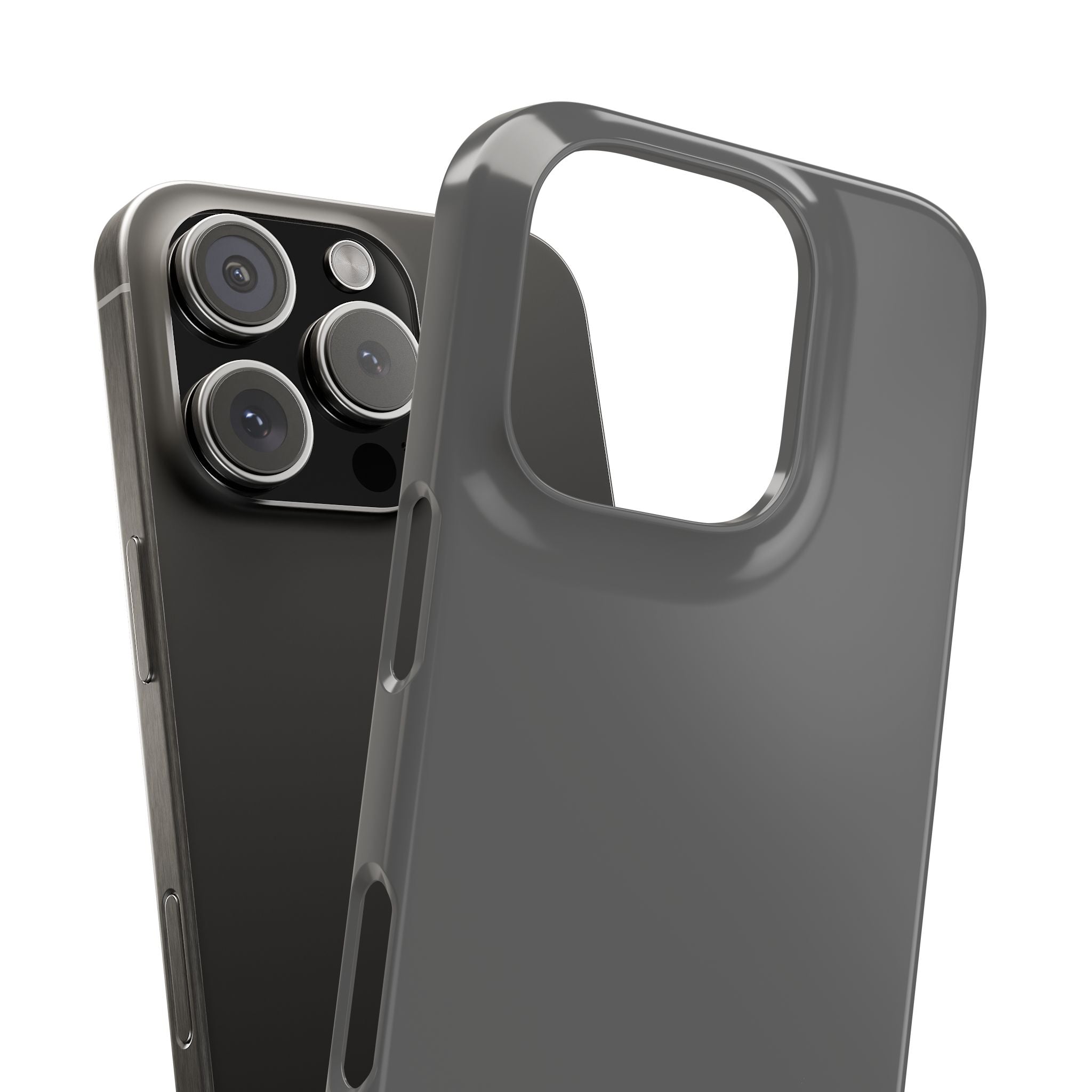 Dim Gray iPhone 16 - Slim Phone Case