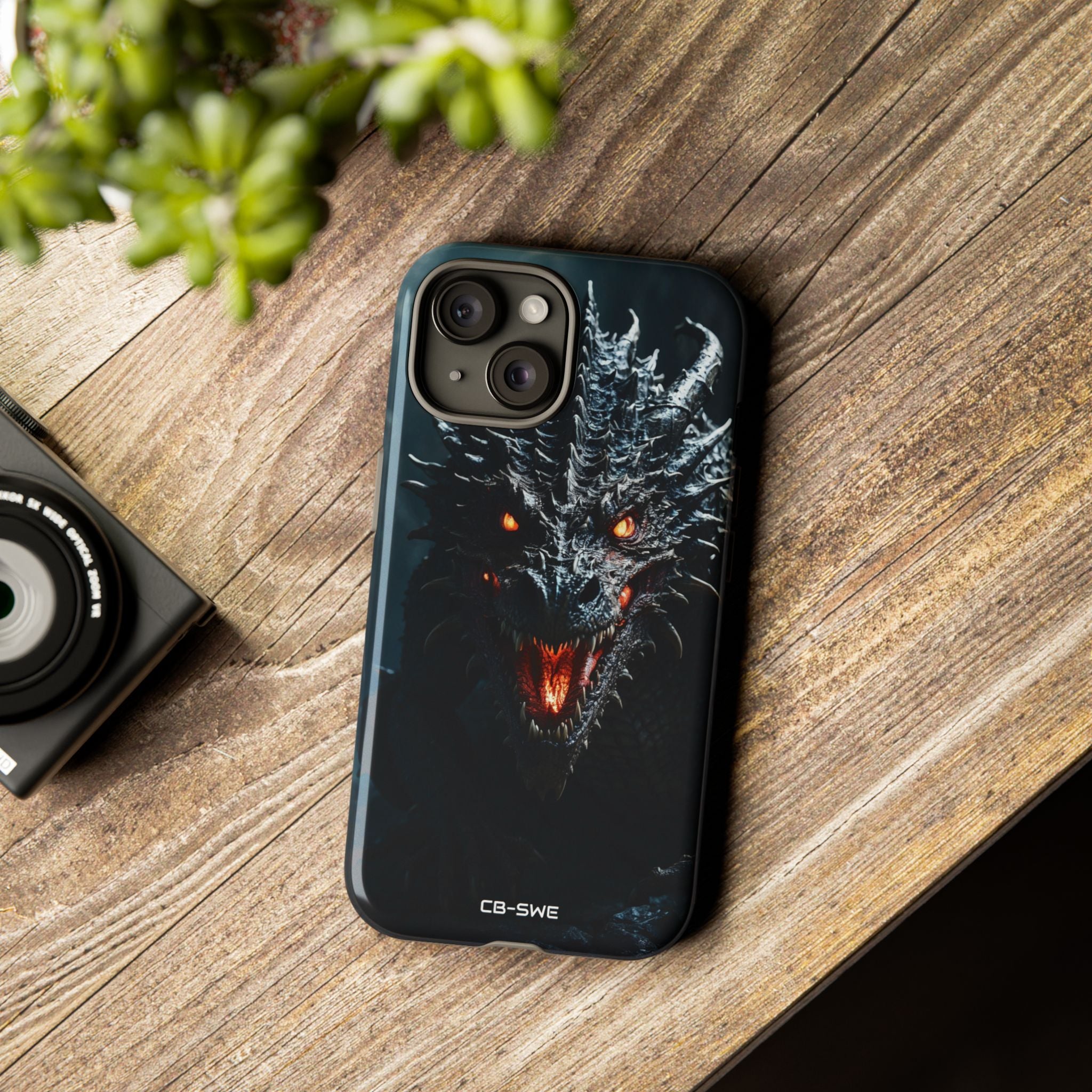 Fierce Dragon Roars - iPhone Case