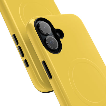 Mustard Yellow - Tough + MagSafe® iPhone 16 Phone Case