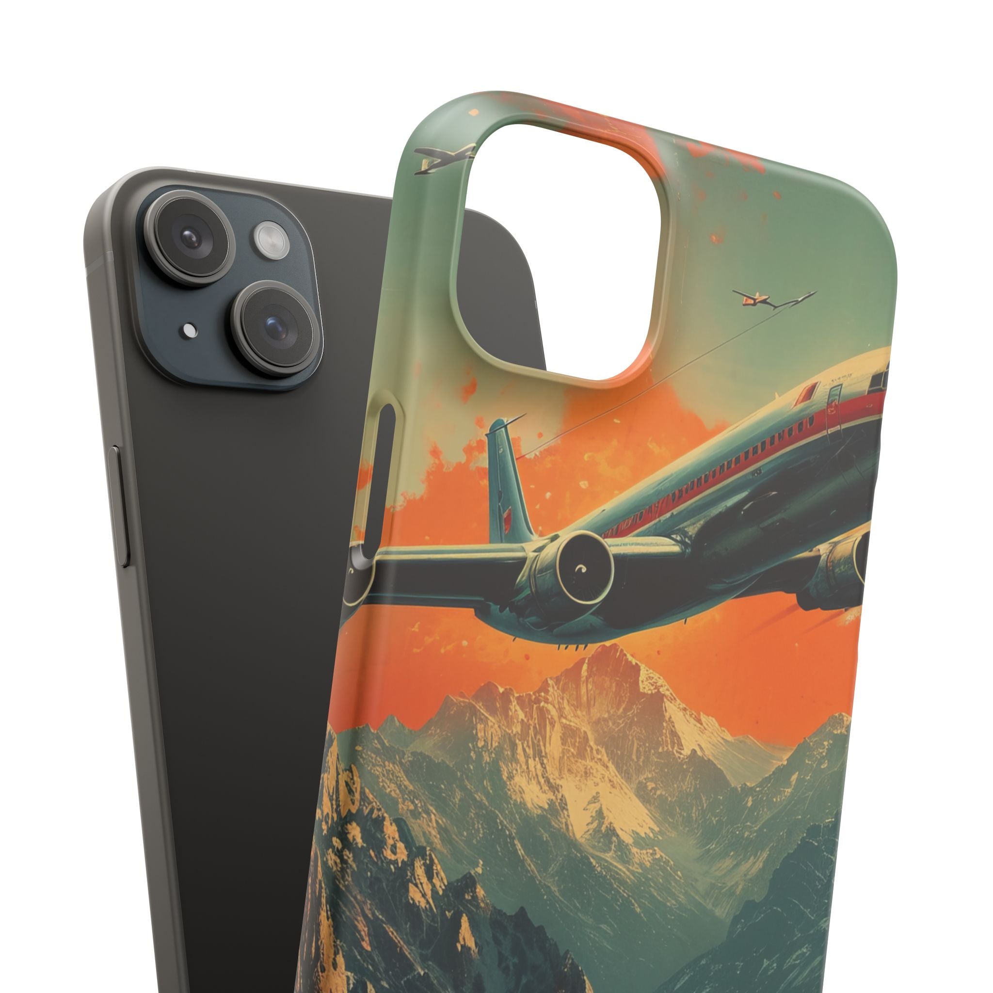 Vintage Skyward Adventure iPhone 15 - Slim Phone Case