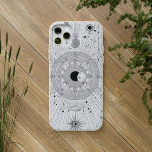 Celestial Mandala Mystique | Biodegradable Phone Case