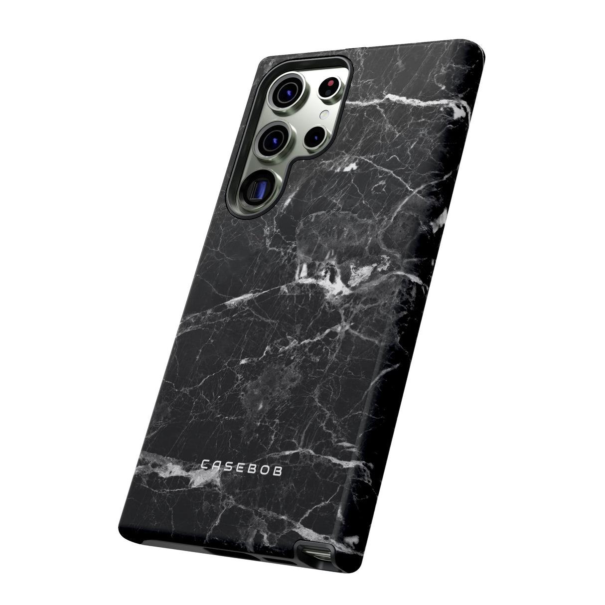 Black Marble - Protective Phone Case