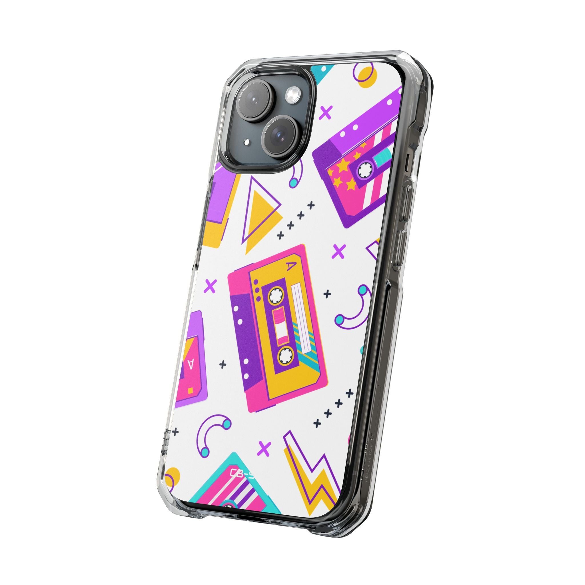 Retro Cassette Chaos iPhone Case - Impact