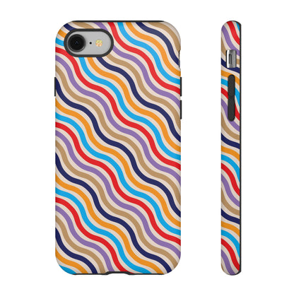 Thin wave Line - Protective Phone Case