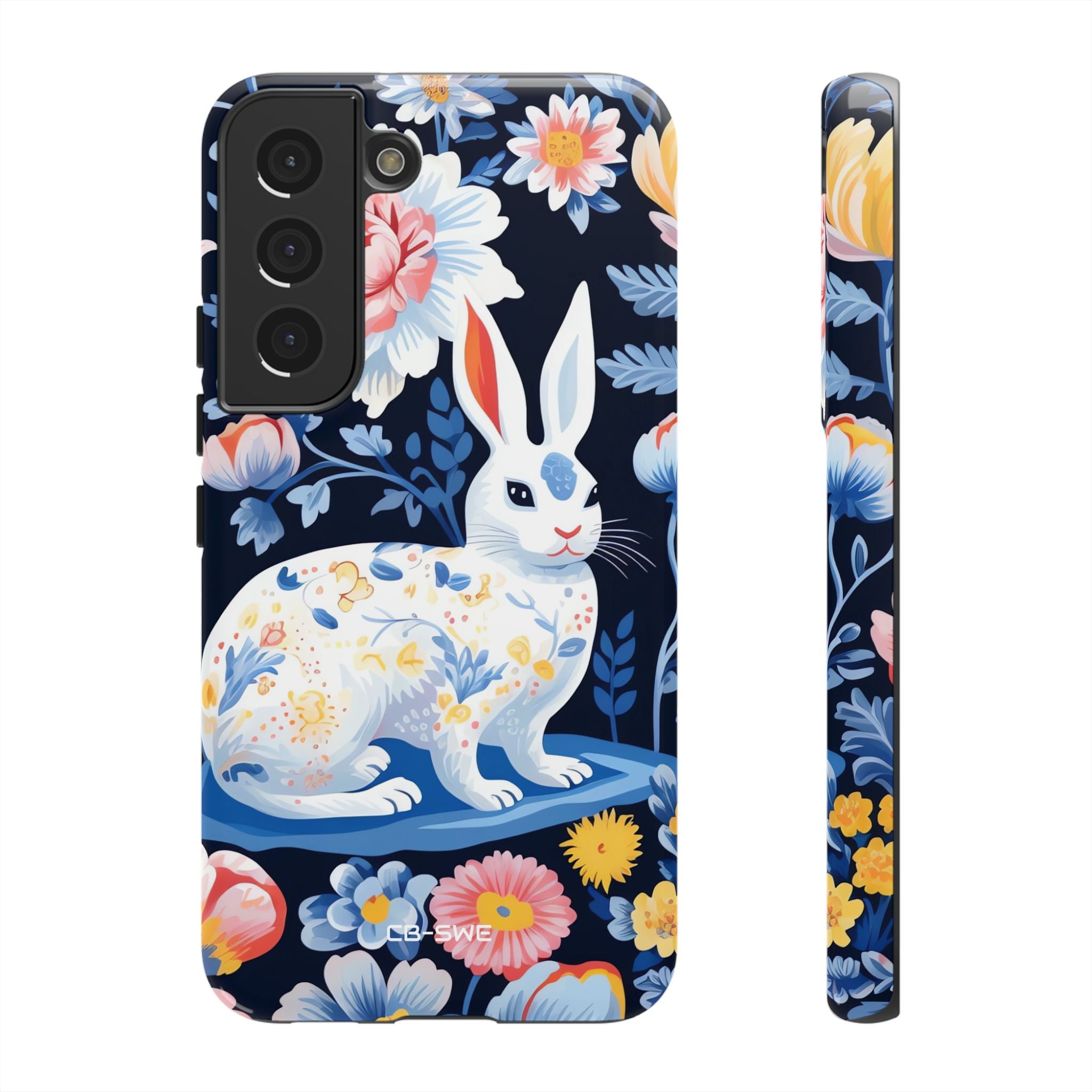 Floral Rabbit Dances - Samsung Case