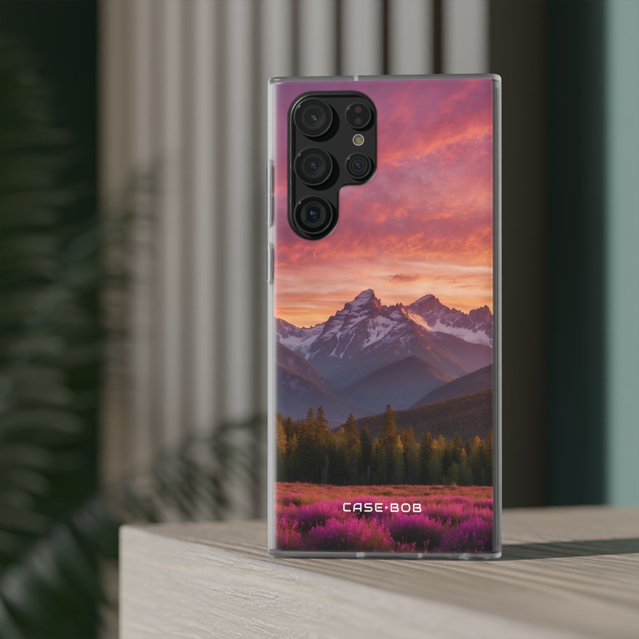 Snowcap Bloom Samsung S22 Ultra Case - Soft