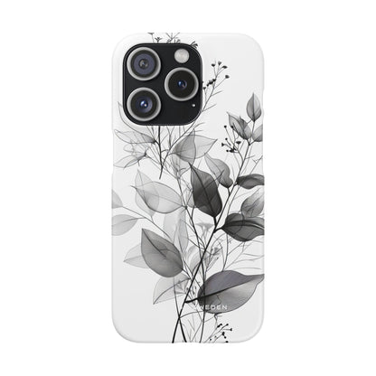 Botanical Line Harmony iPhone 15 - Slim Phone Case