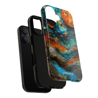 Celestial Ember iPhone 16 Case - Tough