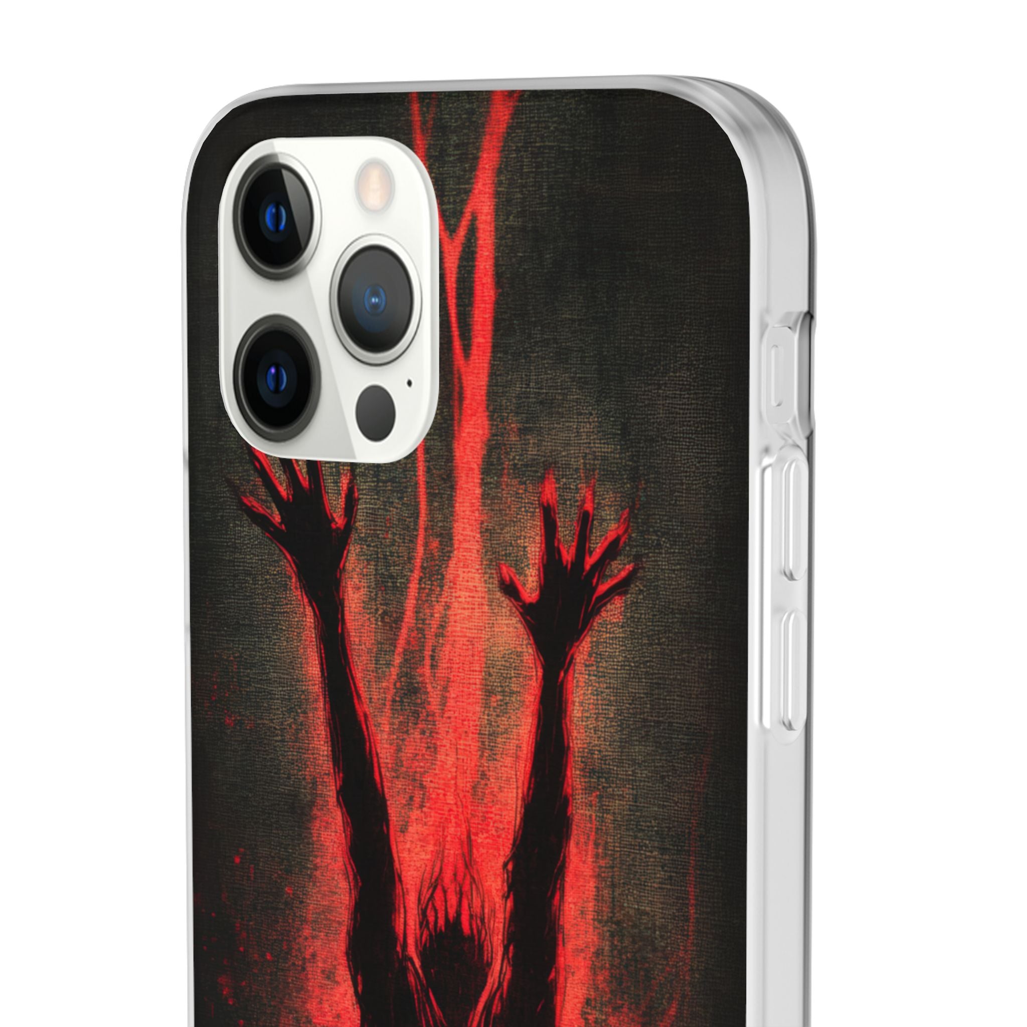 Gothic Crimson Ascension iPhone 12 - Flexi Phone Case