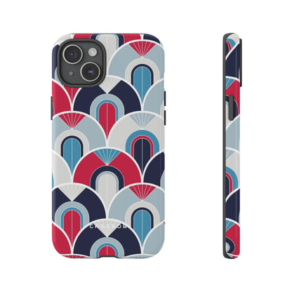 Blue Retro - Protective Phone Case