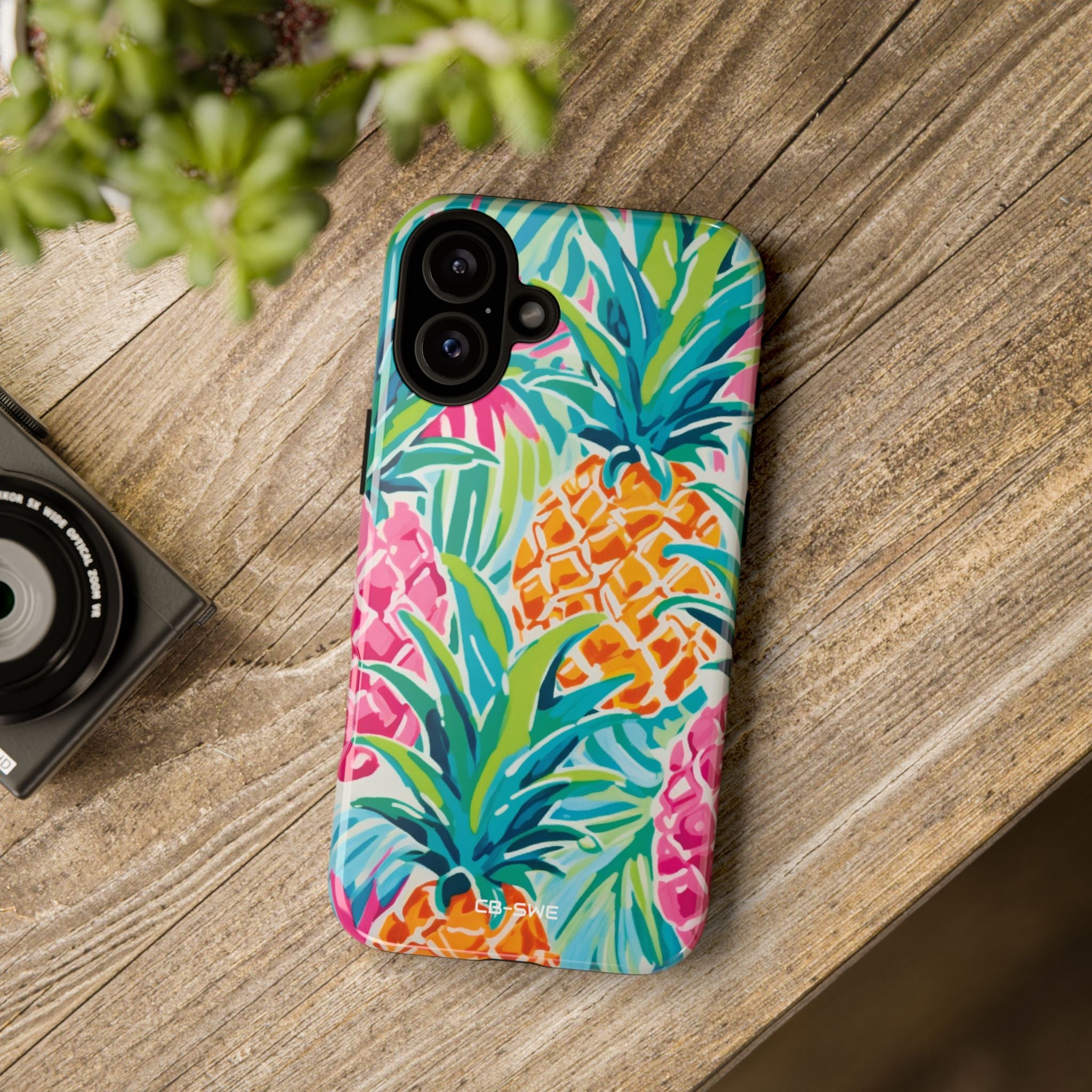 Pineapples Dance Bright - iPhone Case
