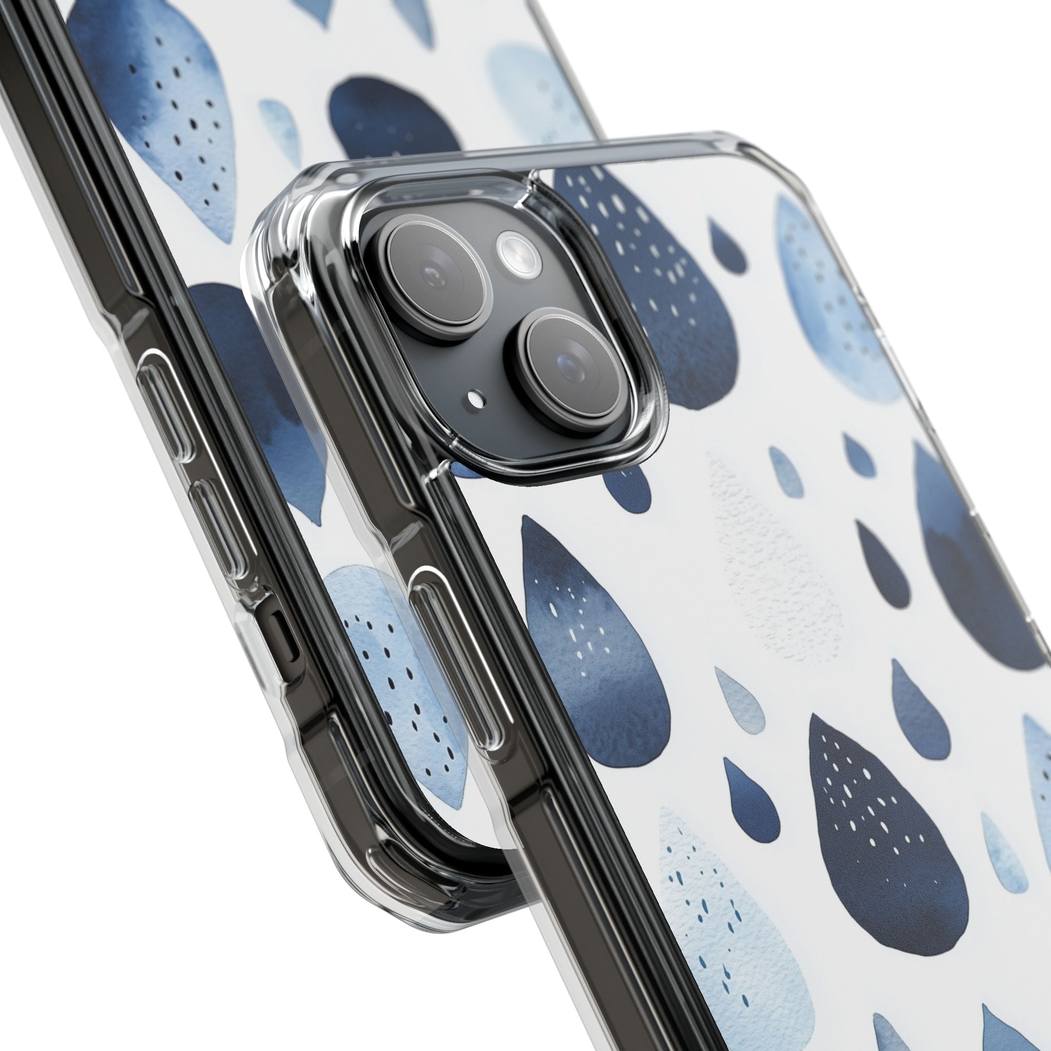 Droplets Flow Softly iPhone Case - Impact