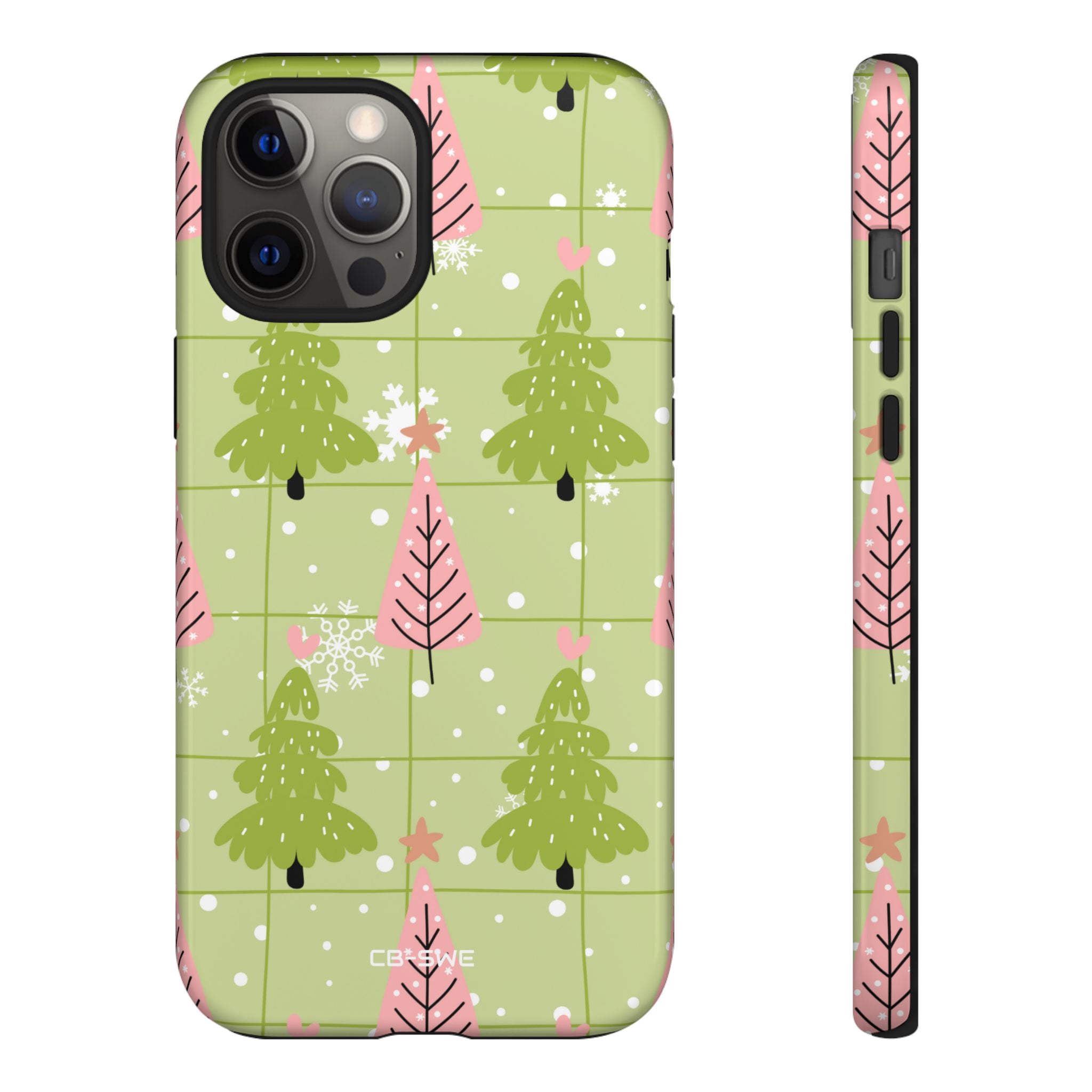 Whimsical Trees Dance - iPhone Case