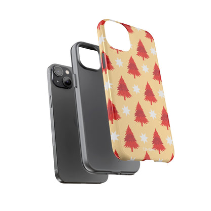 Red Trees Shine - iPhone Case