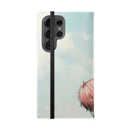 Heart Balloon Whimsy - Samsung S23 Ultra Case - Wallet