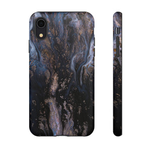 Blue River Ink Art iPhone Case (Protective) iPhone XR Matte Phone Case