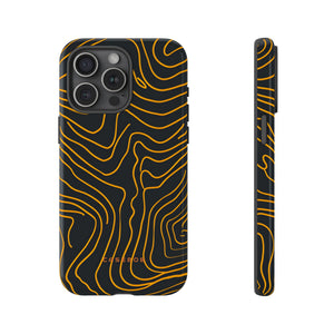 Linear Yellow Chic - Protective Phone Case