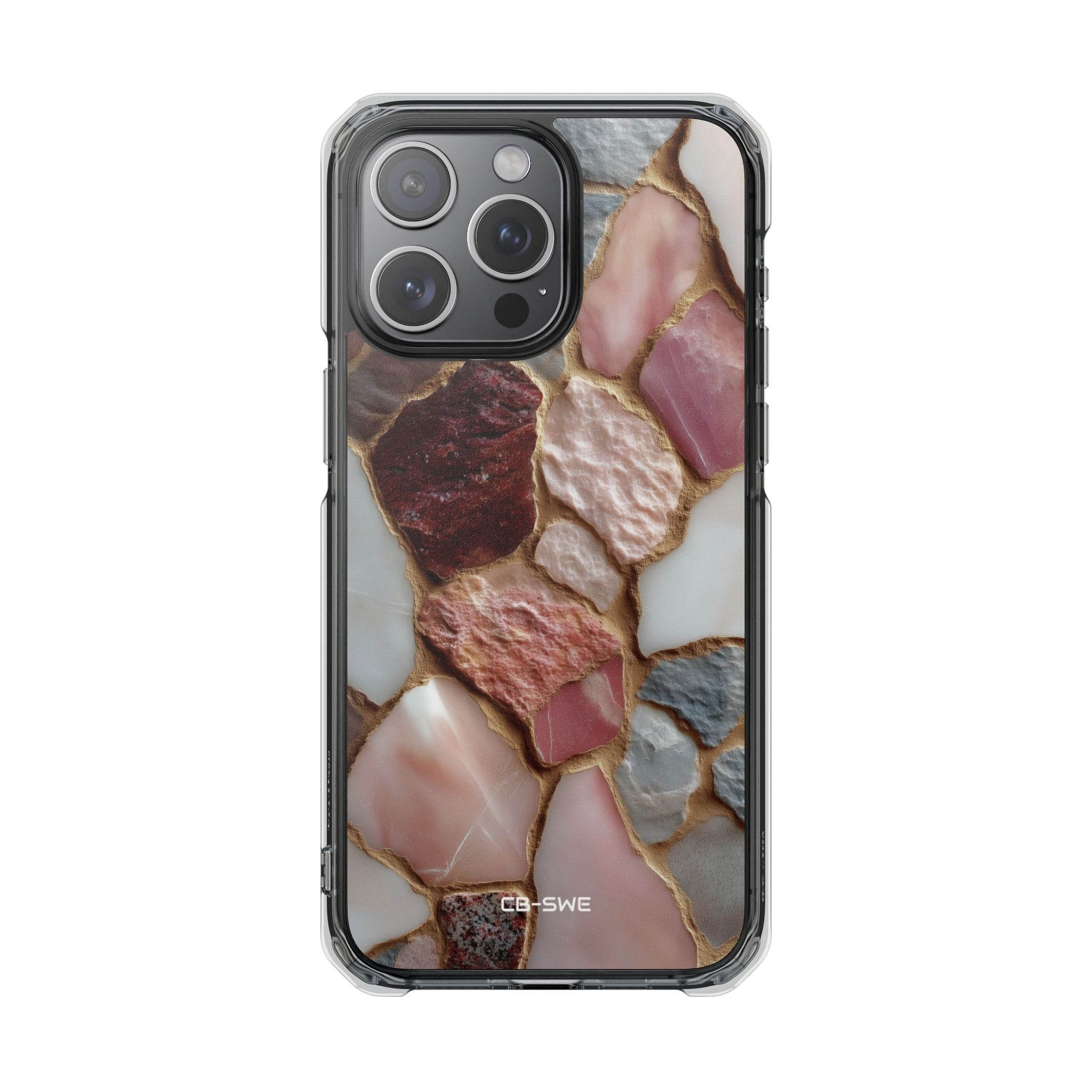 Textured Stones Dance iPhone Case - Impact