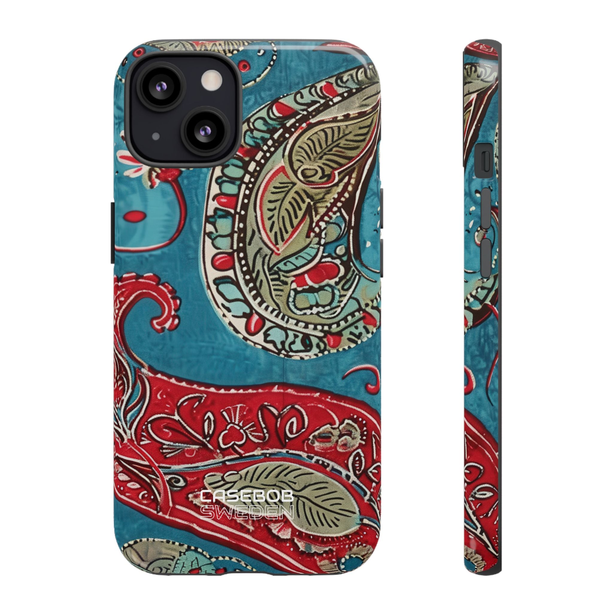 Paisley Floral Fusion iPhone 13 - Tough