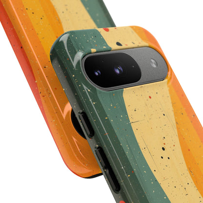 Wavy Forest Veil Google Pixel 9 Case - Tough