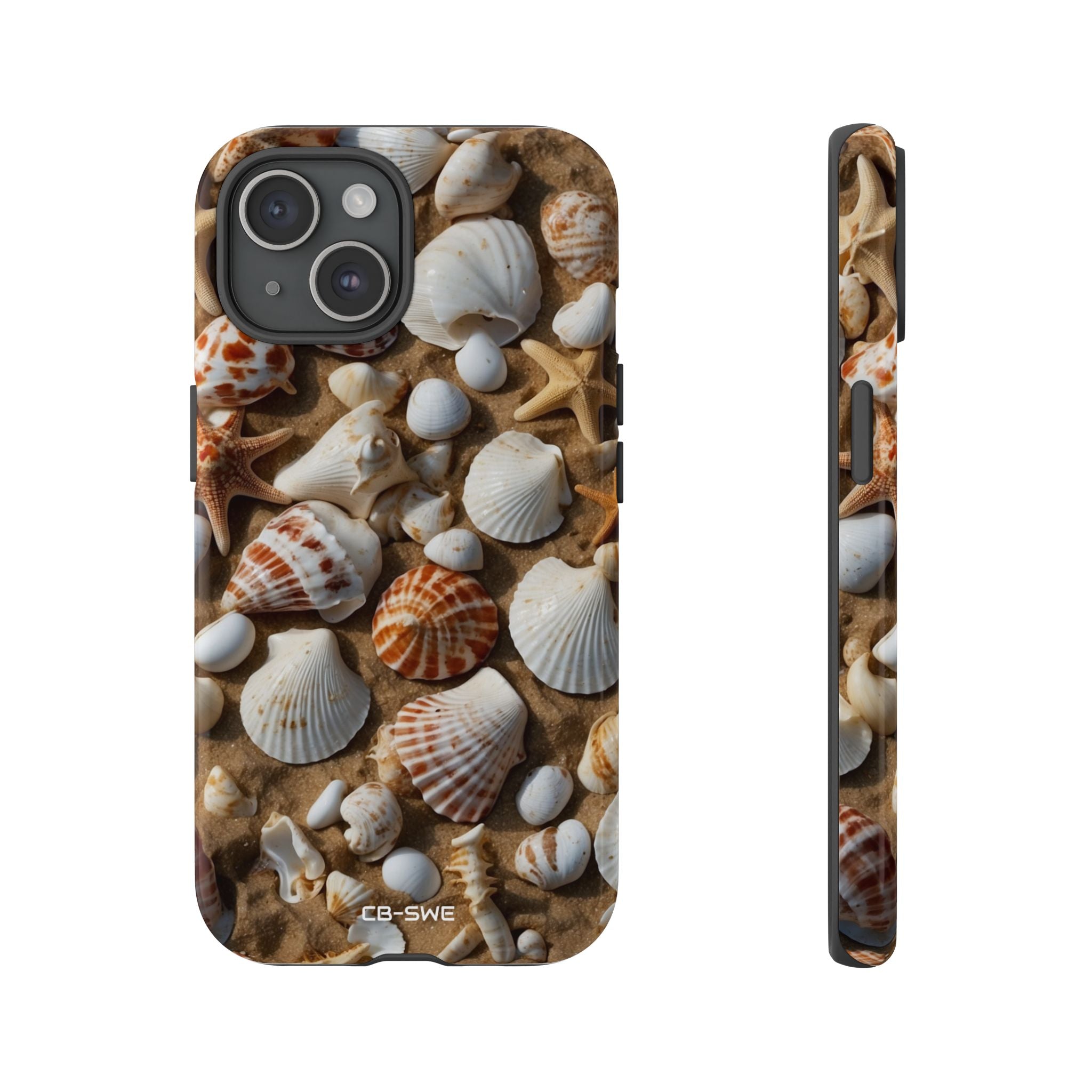 Seashells Embrace Shore - iPhone Case