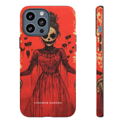 Haunting Scarlet Descent iPhone 13 - Tough Phone Case