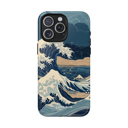 Cresting Blue Wave iPhone 15 Pro Max Case - Tough+