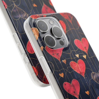 Gradient Heartflow Harmony iPhone 15 - Flexi Phone Case