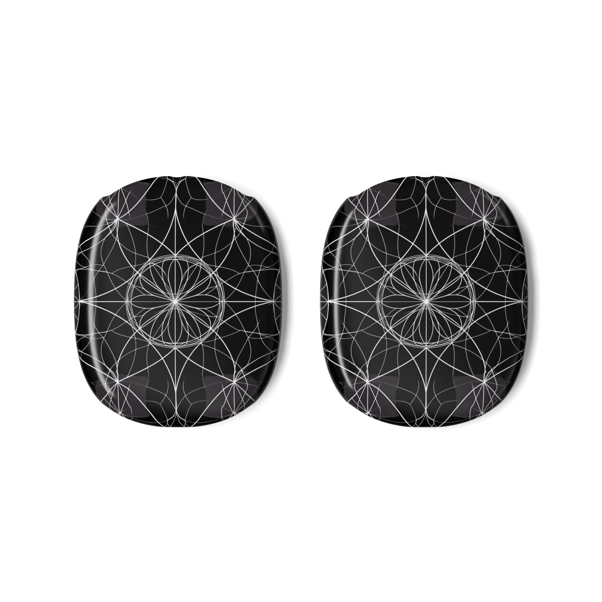 White Mandala Radiance - AirPod Max Case
