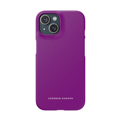 Purple iPhone 15 - Slim Phone Case