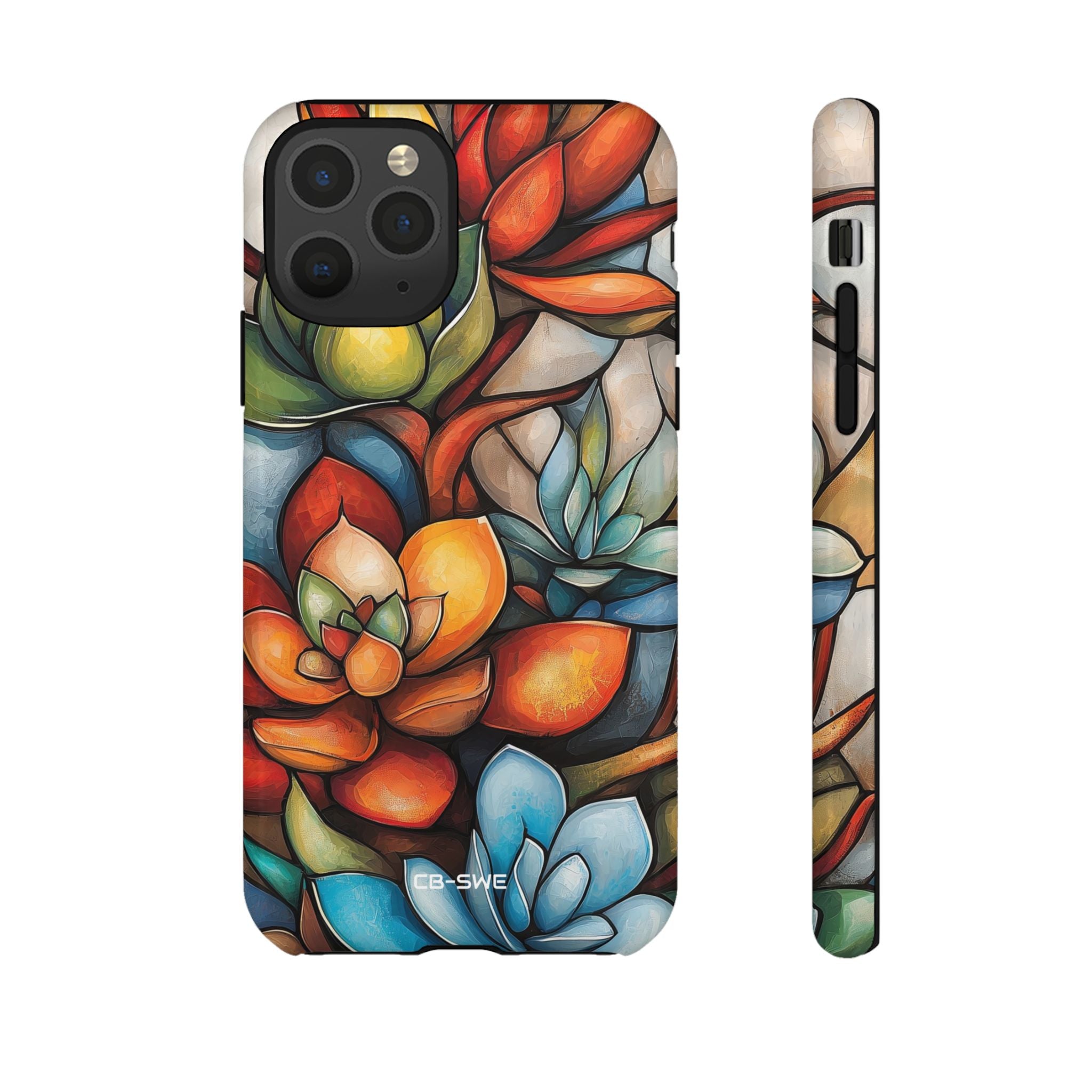 Vibrant Succulent Glow - iPhone Case