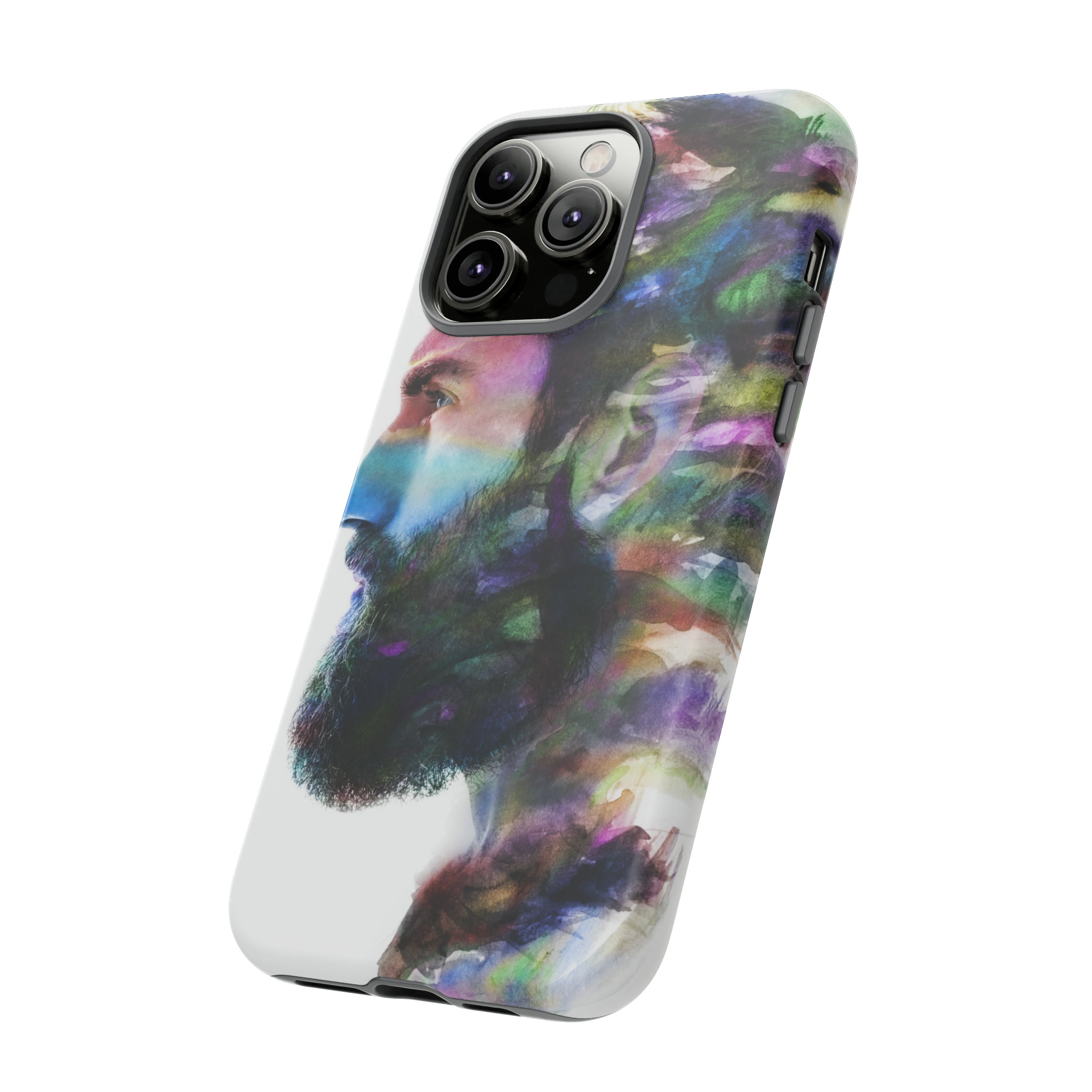 Watercolor Portrait - Protective Phone Case