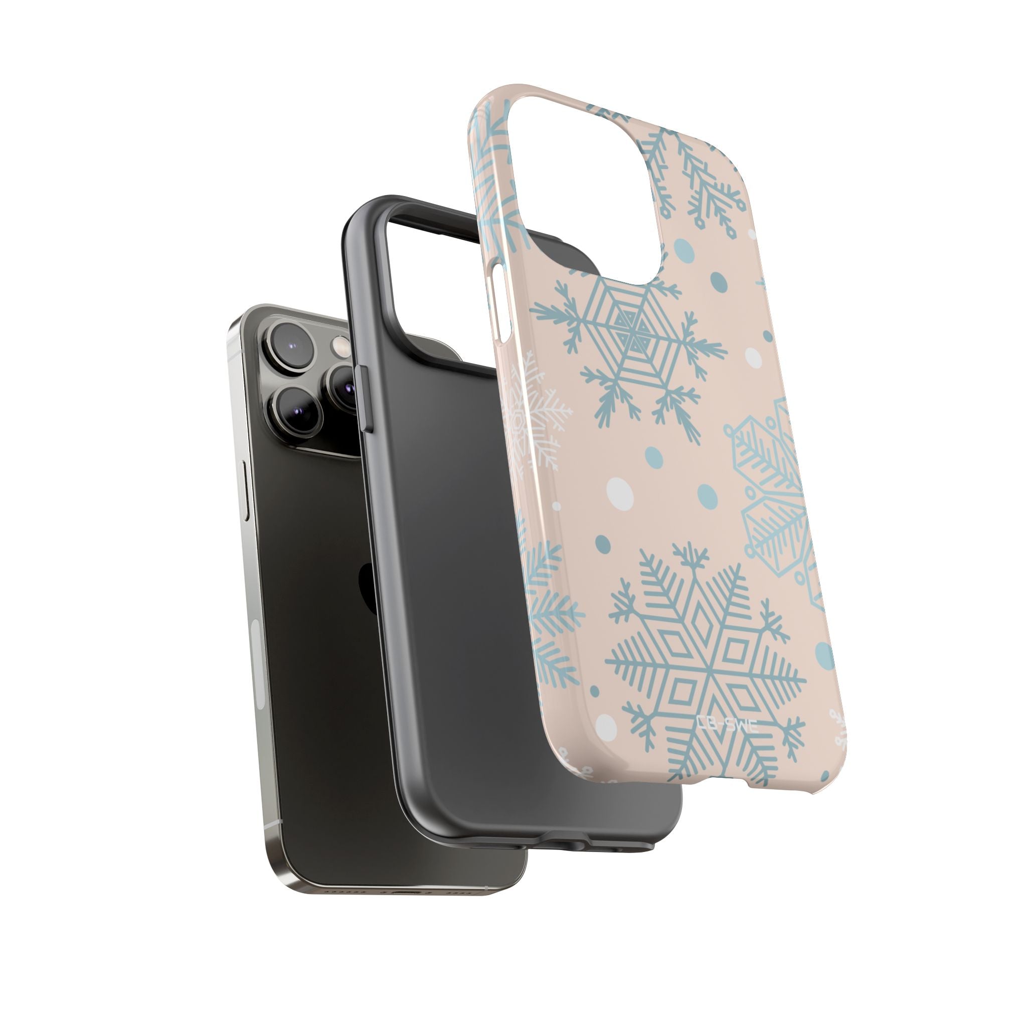 Snowflake Pastel Harmony - iPhone Case