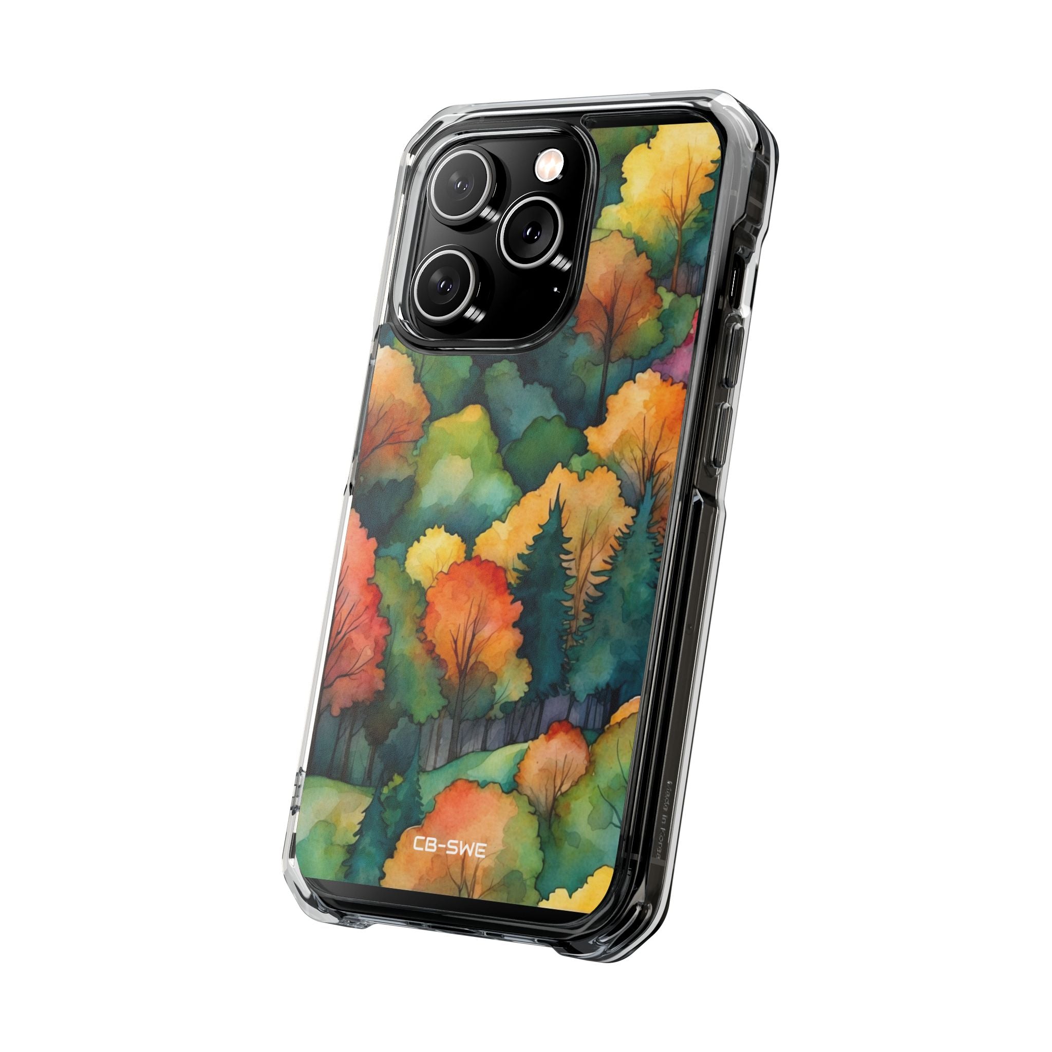 Autumn Leaves Dance iPhone Case - Impact