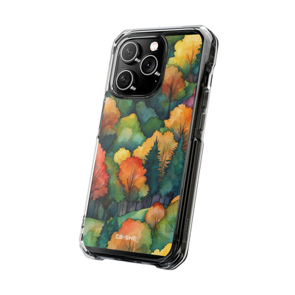 Autumn Leaves Dance iPhone Case - Impact